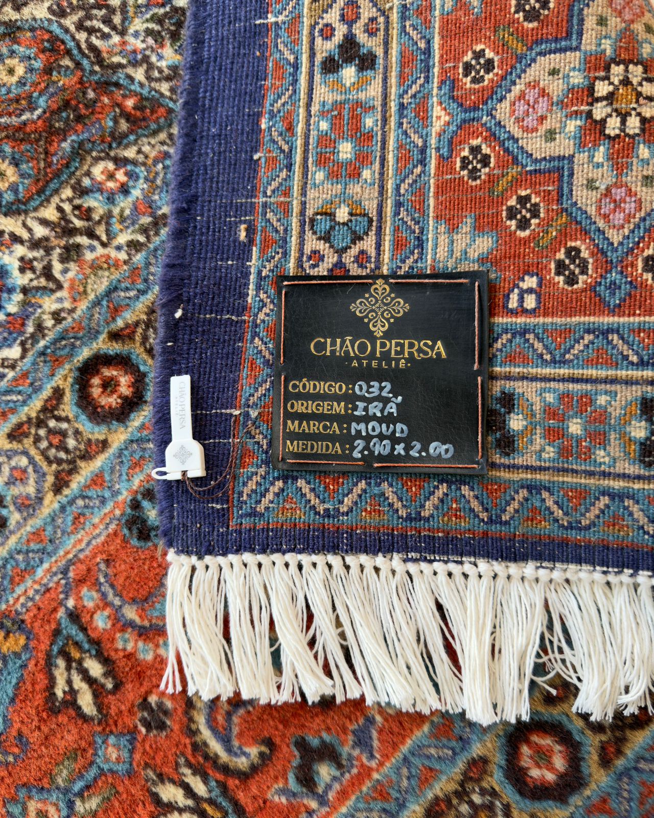 Tapete Persa Moud - Medalhão Clássico 2,90×2,00m