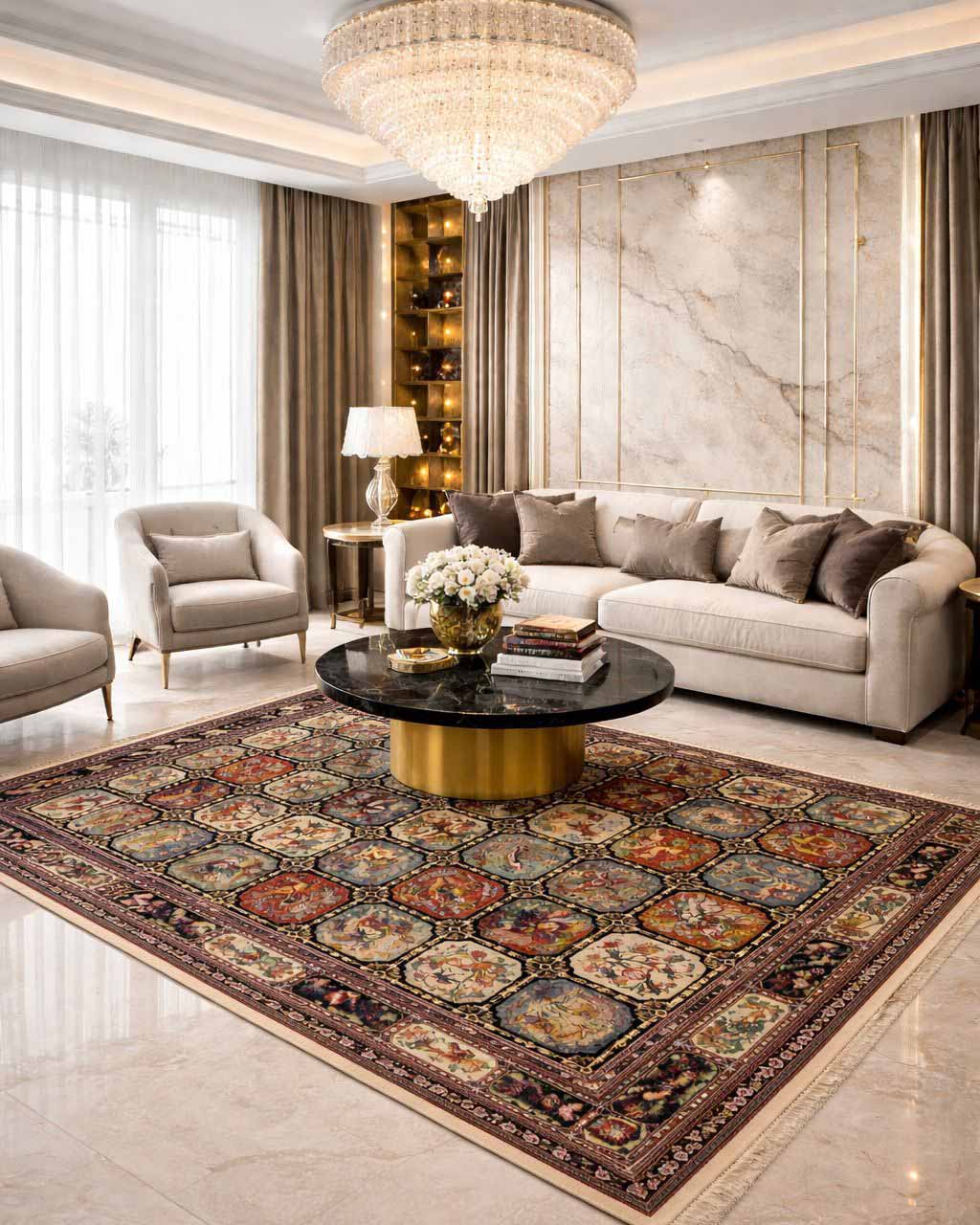 Tapete Persa Isfahan - 2,15×1,35m