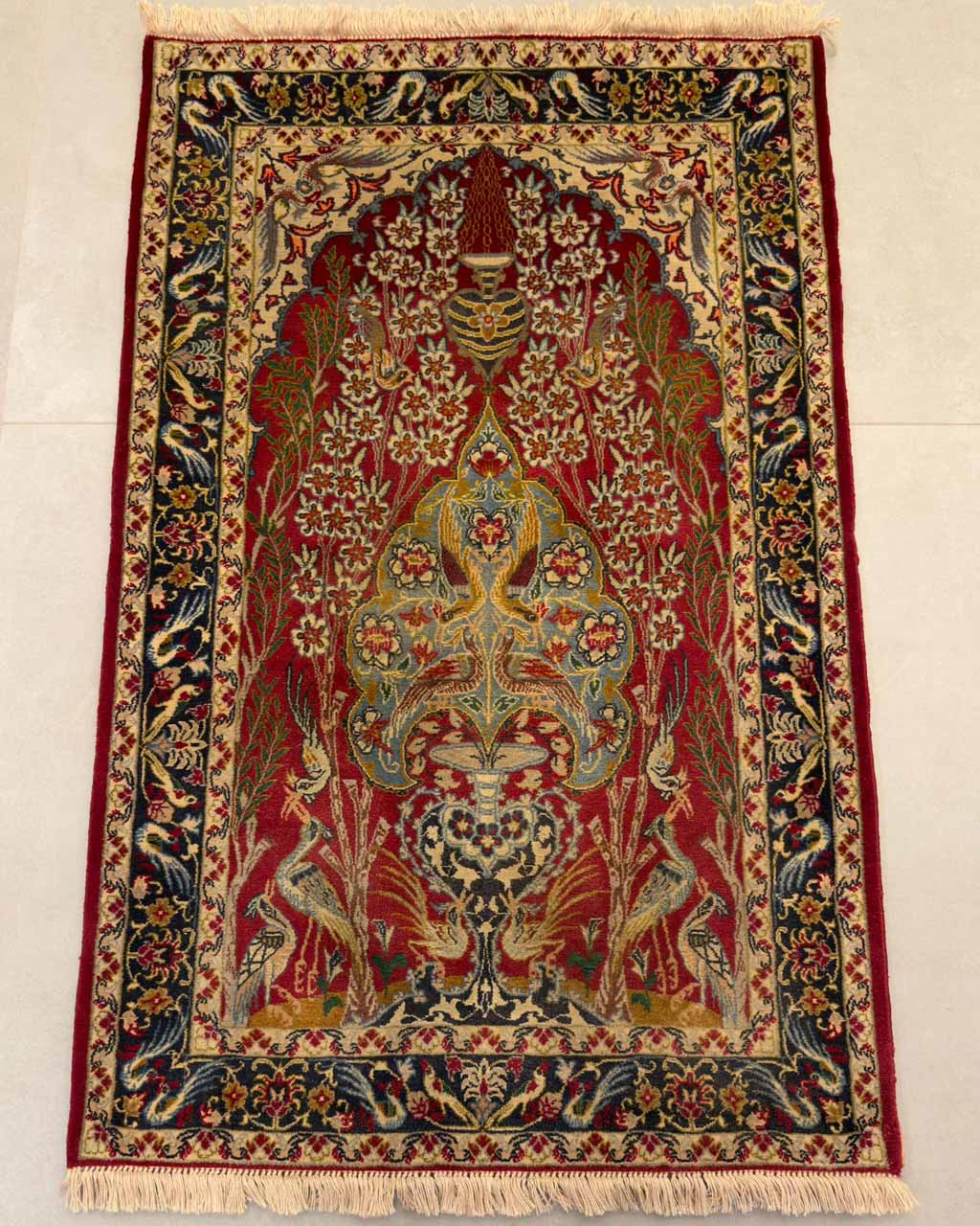 Tapete Persa Isfahan - 1,21 x 0,73 m