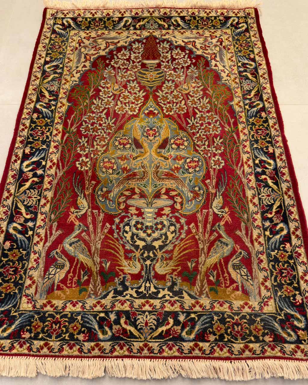 Tapete Persa Isfahan - 1,21 x 0,73 m