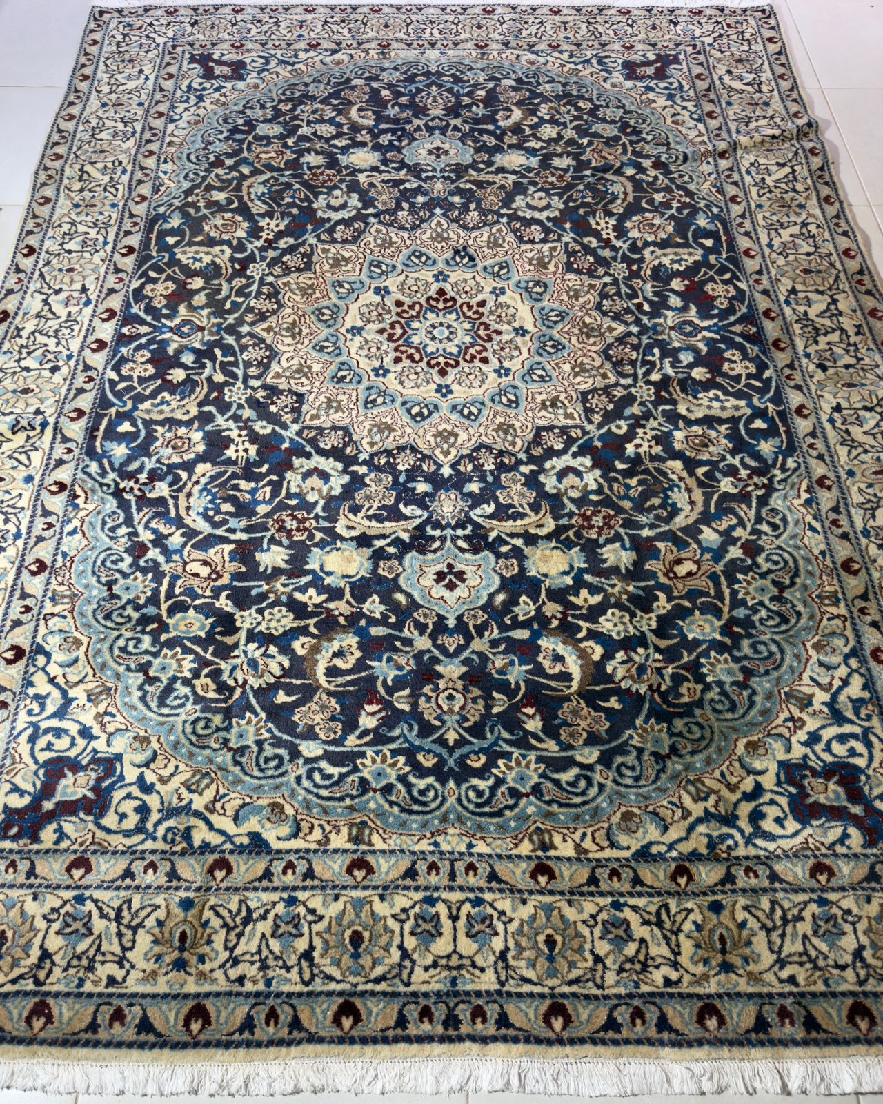 Tapete Persa Nain - 3,50 × 2,50 m