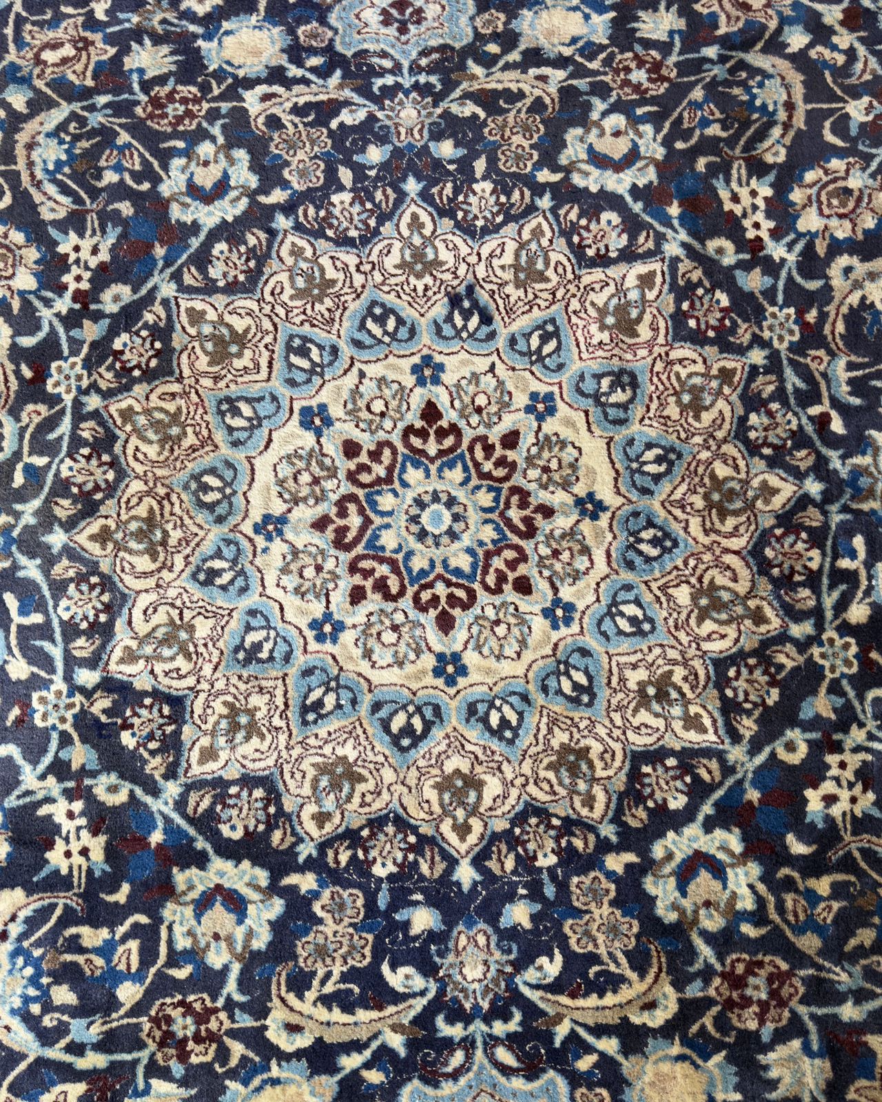 Tapete Persa Nain - 3,50 × 2,50 m