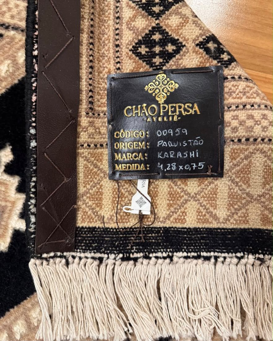 Passadeira Karachi - 4,28 x 0,75 m