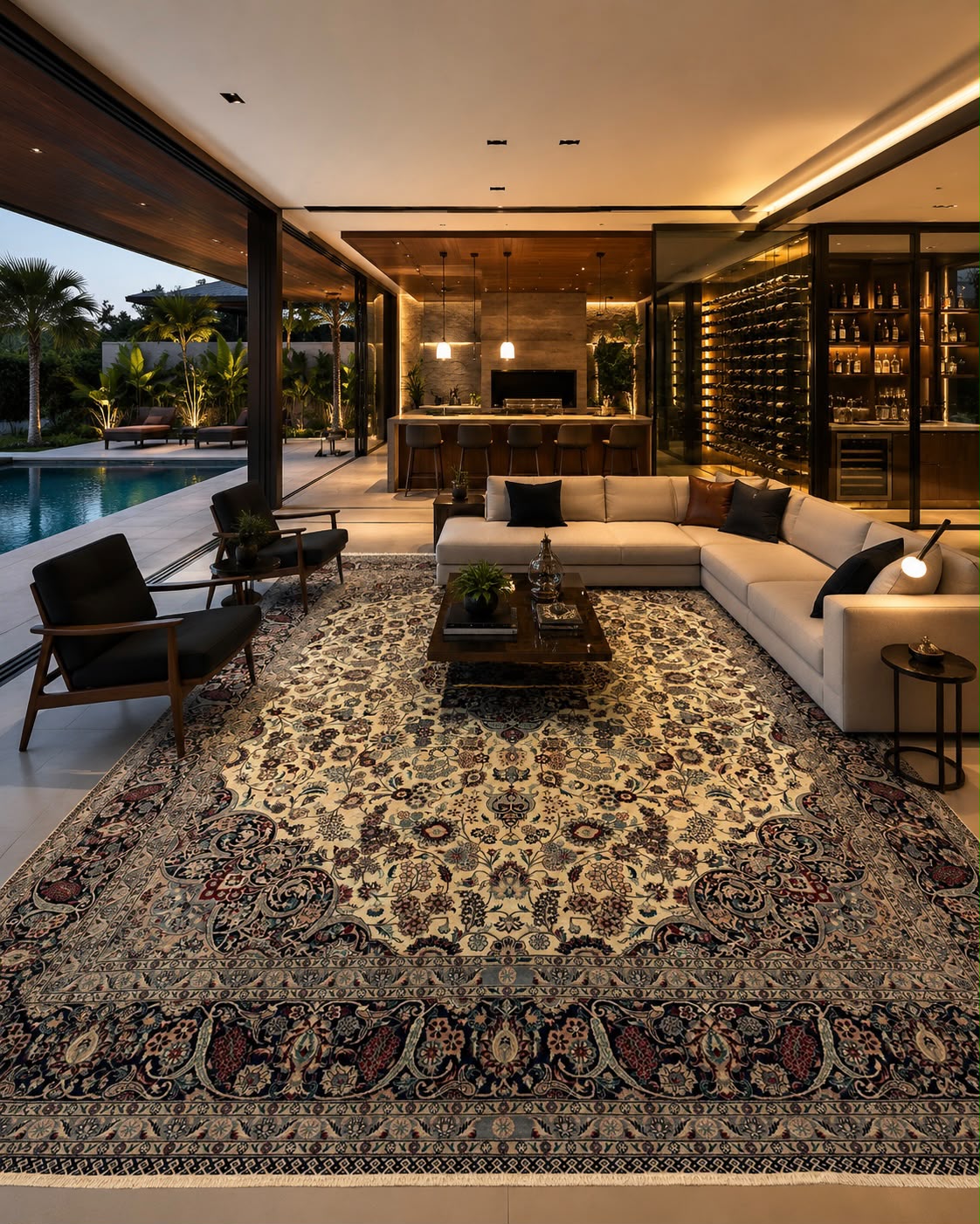 Tapete Persa Isfahan 373x280cm