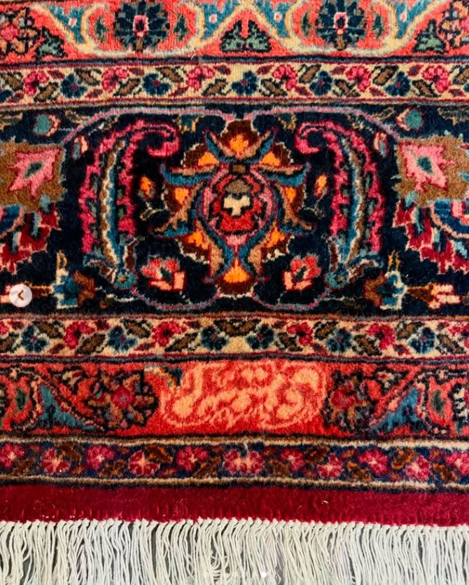 Tapete Persa Mashhad Assinado - 3,00 × 3,85 m