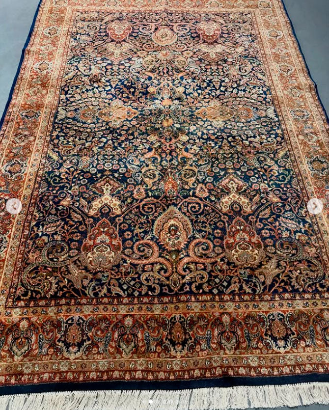 Tapete Tabriz - Desenho Persa Clássico 3,03 × 1,98 m