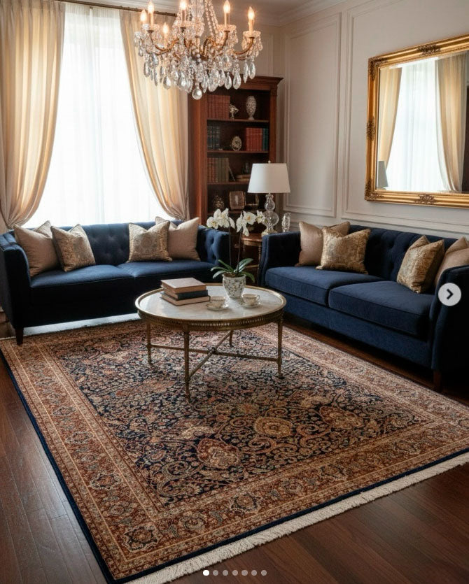 Tapete Tabriz - Desenho Persa Clássico 3,03 × 1,98 m