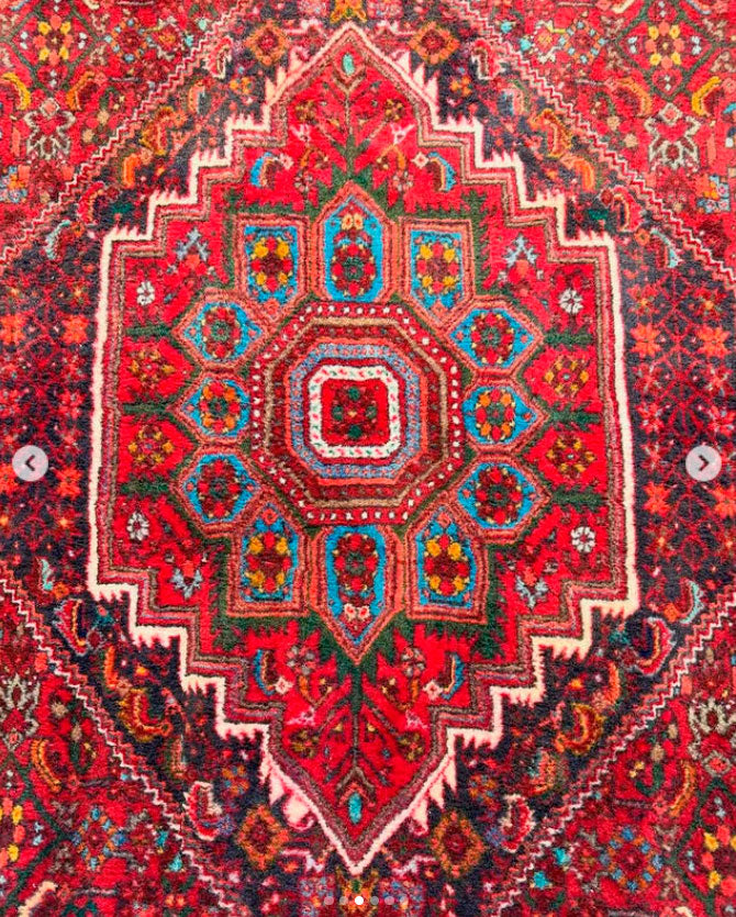 Tapete Persa Joshegan – 1,43 × 1,09 m