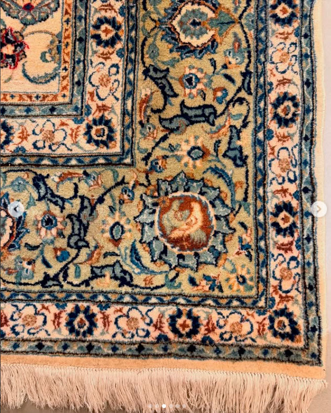 Tapete Persa Kashan - 3,98 × 2,68 m