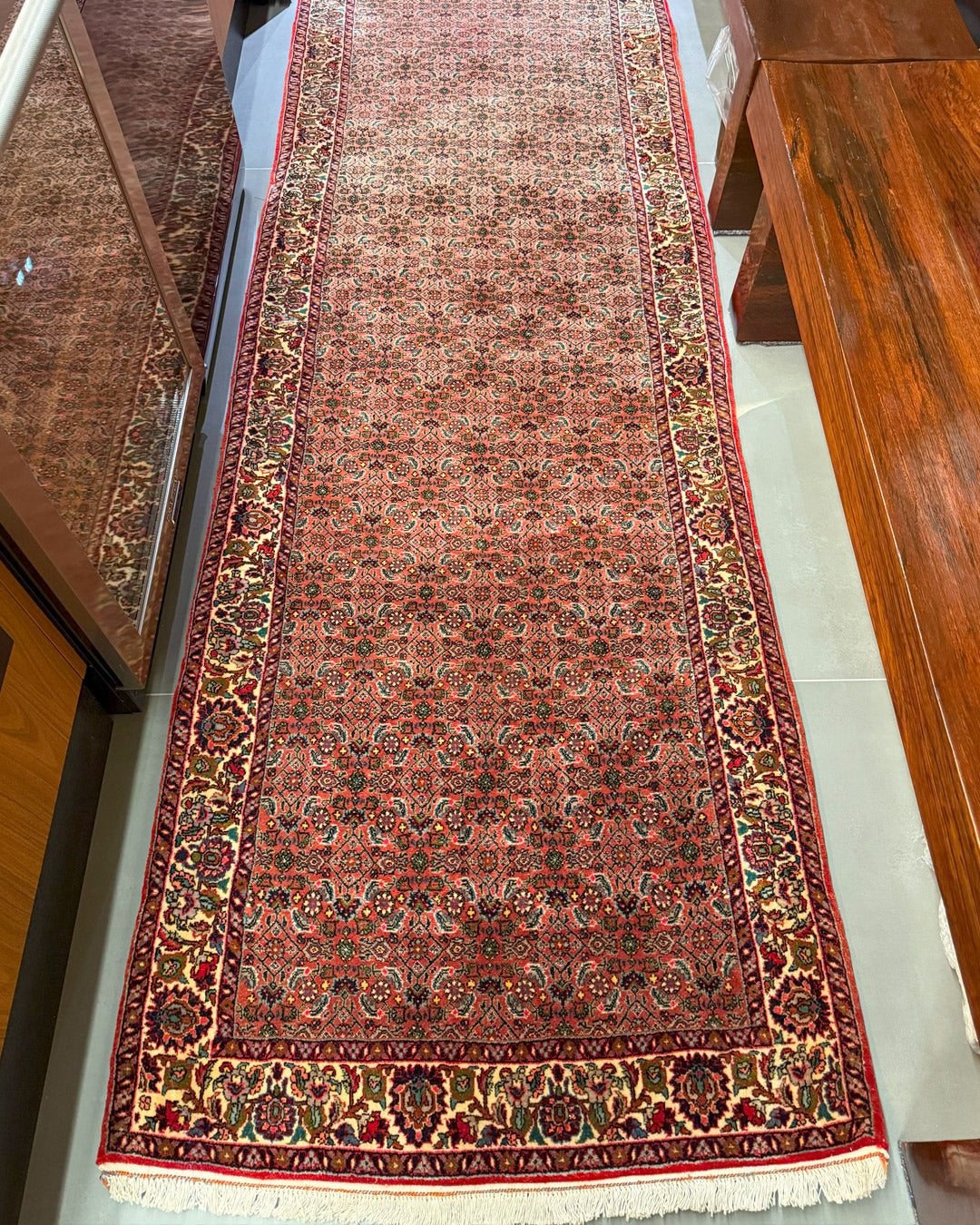 Passadeira Persa Bidjar 290x99cm