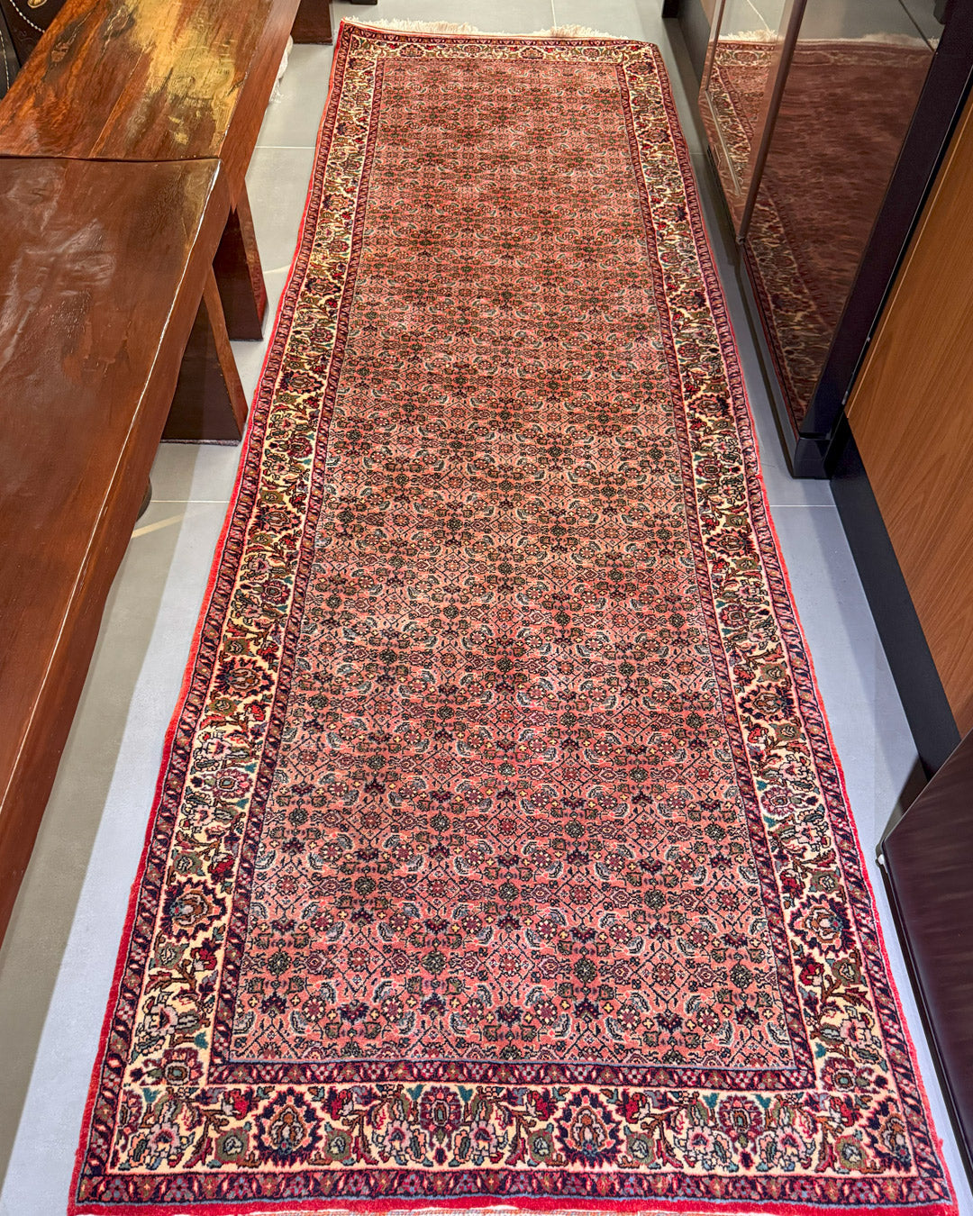 Passadeira Persa Bidjar 290x99cm